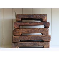 Rustic Rectangular Vintage Wooden Riser, Farmhouse Decor, Kitchen Stand, Plant Scandinavian Bathroom Vanity Stand Rustic Rectangular Vintage Wooden Riser, Farmhouse Decor, Kitchen Stand, Plant Scandinavian Bathroom Vanity Stand von ProjectKalaaStudio