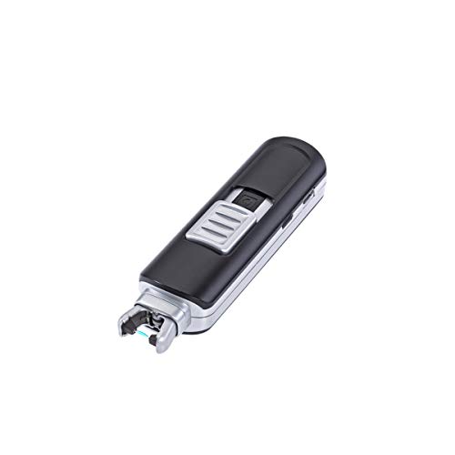 Projects USB Feuerzeug elektrisch 'Pocket' Elektro Feuerzeug Lichtbogen USB aufladbar | Coole Gadgets Geschenke für Männer Feuerzeug mit USB | elektronisches aufladbares Feuerzeug USB Anzünder von Projects