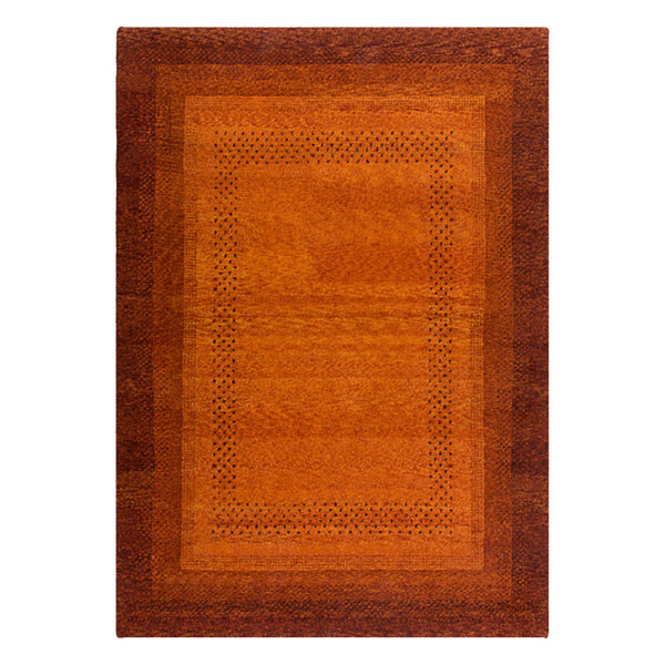 Prolana Handgefertigter Teppich "Sunrise" aus Wolle in Rot-Orange - versch. Größen von Prolana