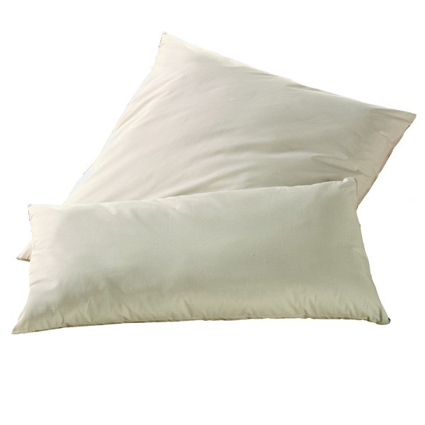 Schurwoll-Kissen Baumwolle Jersey Schafschurwoll-K?gelchen von Prolana 40 x 80 cm von Prolana