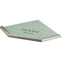 Proline - proshelf dn mit prodecor q Edelstahl V2A, 8mm, glänzend, 200x140mm von Proline