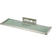 Proshelf r mit prodecor q Edelstahl V2A, 10mm, glänzend, 400x130mm von Proline