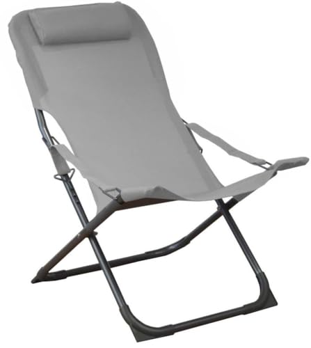 Proloisirs Relaxstuhl aus Stahl und Easy-Stoff von Proloisirs