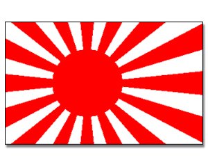 Flagge Japan Kriegsflagge 90 * 150 cm Fahne von Prom