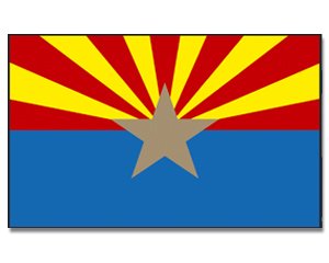 Flagge USA Arizona - 90 x 150 cm von Prom