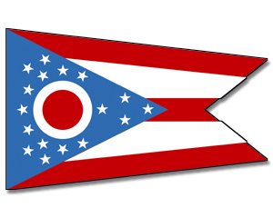 Flagge USA Ohio - 90 x 150 cm [Misc.] von Prom