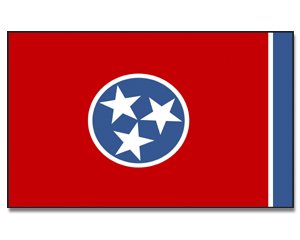 Flagge USA Tennessee - 90 x 150 cm [Misc.] von Prom