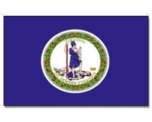 Flagge USA Virginia - 90 x 150 cm [Misc.] von Prom