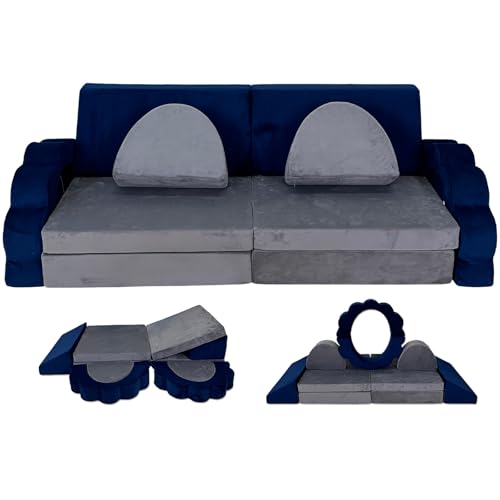 PromCaeruyn 10-teiliges Modulares Spielsofa für Kinder Schaumstoff Bausteine Multifunktionales Spielsofa für Schlafzimmer und Spielzimmer PromCaeruyn 10-teiliges Modulares Spielsofa für Kinder Schaumstoff Bausteine Multifunktionales Spielsofa für Schlafzimmer und Spielzimmer von PromCaeruyn