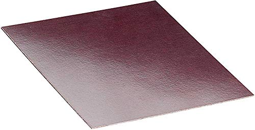 Proma 708 031 1010c Montageplatte (L x B x H) 100 x 100 x 1mm Hartpapier Braun, 3 Stück von Proma