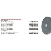 SCHLEIFSCHEIBE 150x40x12,7 WEICH SCHLEIFSCHEIBE 150x40x12,7 WEICH von Proma