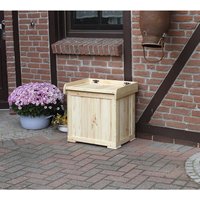 PROMADINO Kissenbox »Kissenbox "Patrick"«, BxHxT: 56 x 56 x 43 cm, natur - beige von Promadino