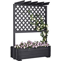 PROMADINO Rankgitter, holz - grau von Promadino