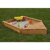 PROMADINO Sandkasten-Bugbox »Multi«, BxL: 140 cm x 120 cm, Kiefernholz honigbraun von Promadino