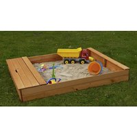 PROMADINO Sandkasten »Multi«, BxL: 172 cm x 140 cm, Kiefernholz honigbraun von Promadino
