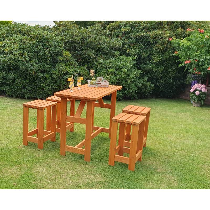 Promadino Barlounge-Set 'Summer' Holz braun 5-teilig von Promadino