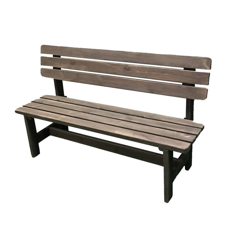 Promadino Gartenbank 'Summer' grau 150 x 90 x 51 cm von Promadino