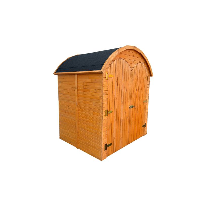 Promadino Geräteschrank 'Roma' honigbraun 194,5 x 211 x 148 cm von Promadino