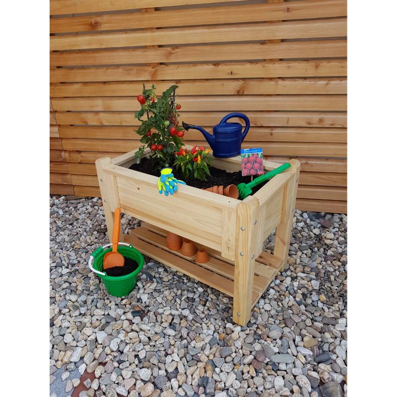 Promadino Hochbeet 'Bruno' natur 70 x 50 x 40 cm von Promadino