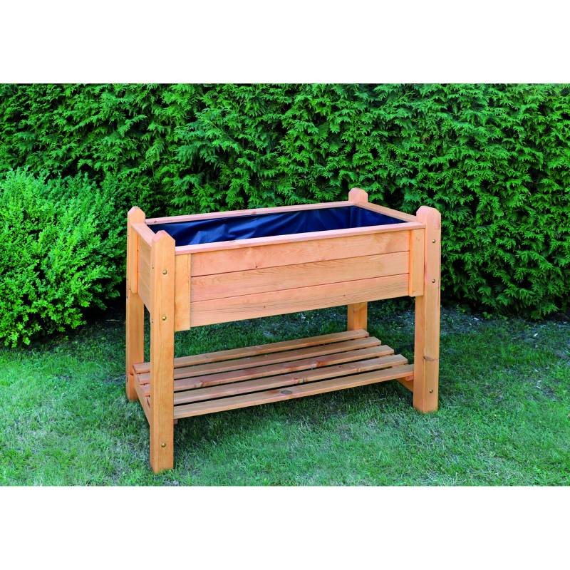 Promadino Hochbeet honigbraun 114 x 84,5 x 60 cm von Promadino