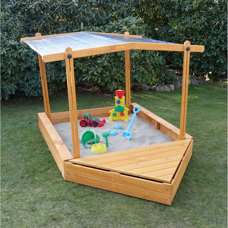 Promadino Sandkasten 'Multi' 140 x 260 x 131 cm Promadino Sandkasten 'Multi' 140 x 260 x 131 cm von Promadino