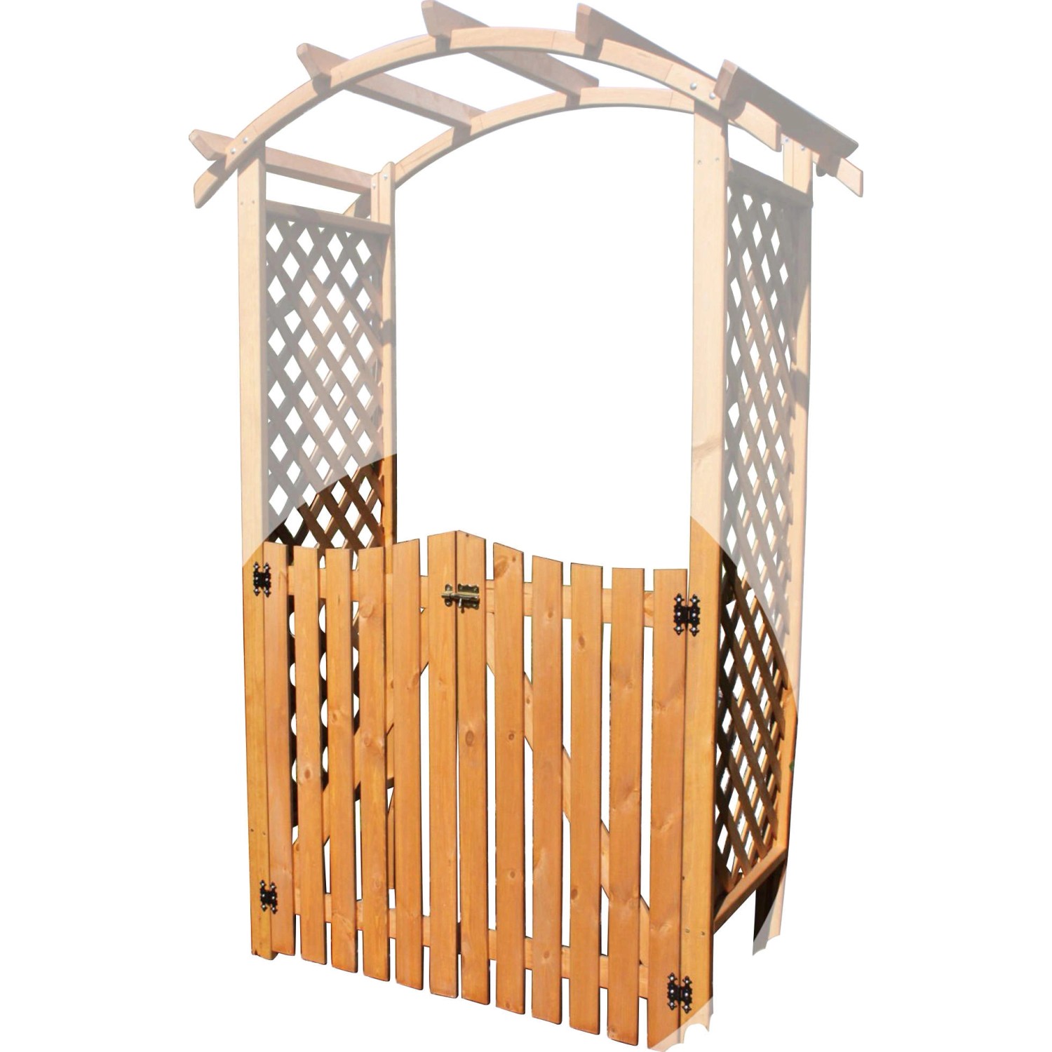 Promadino Türen für Pergola Diana (BxTxH) 100 cm x 2,5 cm x 100 cm von Promadino