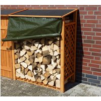 promadino Kaminholzregal-Erweiterung mit Wetterschutz promadino Kaminholzregal-Erweiterung mit Wetterschutz von Promadino