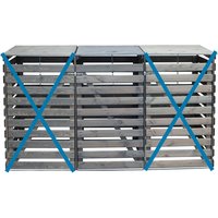 promadino Mülltonnenbox "Vario III" besonders robust aus zertifiziertem Kiefernholz gefertigt promadino Mülltonnenbox "Vario III" besonders robust aus zertifiziertem Kiefernholz gefertigt von Promadino