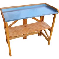promadino Pflanztisch BxTxH: 97x45x88 cm, abklappbar promadino Pflanztisch BxTxH: 97x45x88 cm, abklappbar von Promadino