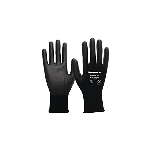 Handschuhe Blackstar NPU schwarz EN 388 PSA II Nyl.m.PU PROMAT 12 Paar 11 von Promat