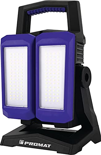 LED-Strahler 50 W 800-4500 lm Li-Ion 5200 mAh 14,8 V IP54 PROMAT von Promat