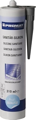 PROMAT CHEMICALS Sanitär-Silikon grau 310 ml Kartusche PROMAT chemicals PROMAT CHEMICALS Sanitär-Silikon grau 310 ml Kartusche PROMAT chemicals von Promat