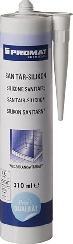 PROMAT CHEMICALS Sanitär-Silikon weiß 310 ml Kartusche PROMAT chemicals PROMAT CHEMICALS Sanitär-Silikon weiß 310 ml Kartusche PROMAT chemicals von Promat