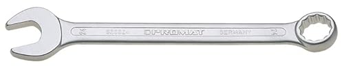 PROMAT Ringmaulschlüssel SW 10mm L. 170mm Form A ext. lang CV-Stahl PROMAT, SW 10 mm Länge 170 mm, Form A extra lang von Promat