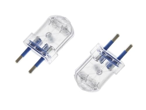 2-polig IMQ 10A 250V Transparent Stecker von Prometeo Electronics