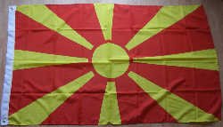 Flagge Mazedonien - 90 x 150 cm [Misc.] von MadAboutFlags