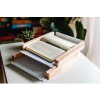 2 Oder 3 Stufen Papierablage, Office-Datei-Organizer, Holz Schreibtisch Organizer, Papier Organizer Für Schreibtisch, Schreibtischablage Geschenk von PromiDesign