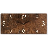 Rechteckige Holz Uhr Für Wand 30, 5x10, 5 cm Rustikale Bauernhaus Dekor Einweihungsparty Geschenk Rechteck Design Ungewöhnliche Einzigartige von PromiDesign