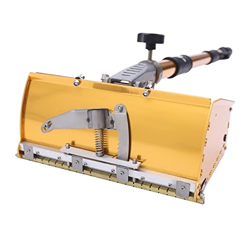 9.8 ZollTrockenbau Kelle aus Aluminiumlegierung | Trockenbau Taping Flat Finishing Set 105-168cm Griff Verstellbaren | Drywall Werkzeuge Eckrolle von PromiseFly