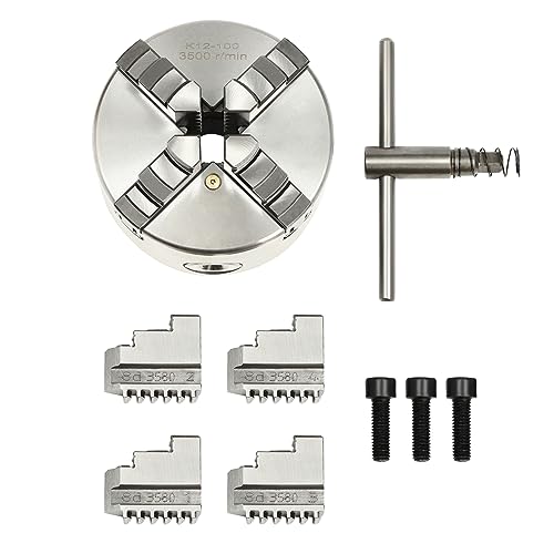 Drehfutter 100MM 4 Backenfutter Selbstzentrierendes Vierbackenfutter Unabhängiges Drehbankfutter Bohrfutter Drehfutter 100MM 4 Backenfutter Selbstzentrierendes Vierbackenfutter Unabhängiges Drehbankfutter Bohrfutter von PromiseFly