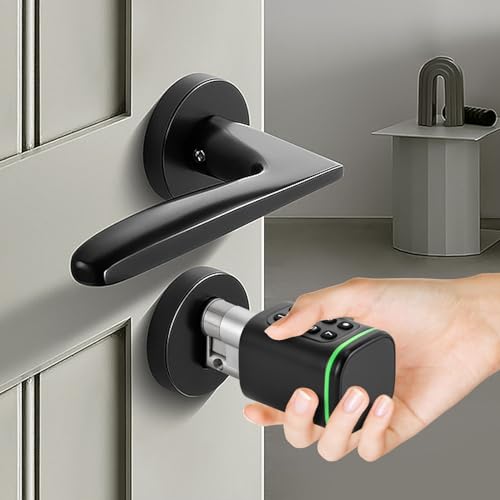 Elektronisches Türschloss, Haustür Code Smart Lock mit APP und Smart Keycards, Smartes türschloss für Türen von 35-45mm Dicke Elektronisches Türschloss, Haustür Code Smart Lock mit APP und Smart Keycards, Smartes türschloss für Türen von 35-45mm Dicke von PromiseFly