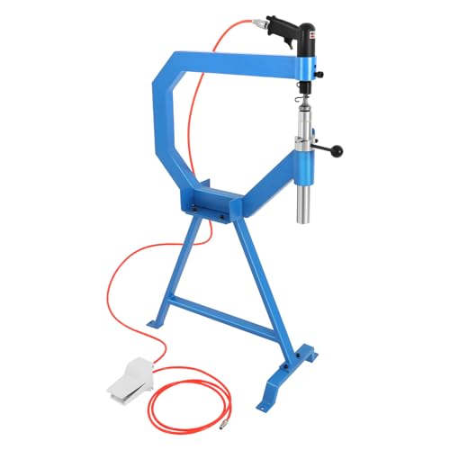 Pneumatic Planishing Hammer | Planierhammer 50-100PSI 875-1350 U/Min | 4'' Polier und Glätthammer 1''/2''/3'' Amboss Druckluft-Hammer für Stahl Aluminium Messing, Edelstahl Pneumatic Planishing Hammer | Planierhammer 50-100PSI 875-1350 U/Min | 4'' Polier und Glätthammer 1''/2''/3'' Amboss Druckluft-Hammer für Stahl Aluminium Messing, Edelstahl von PromiseFly