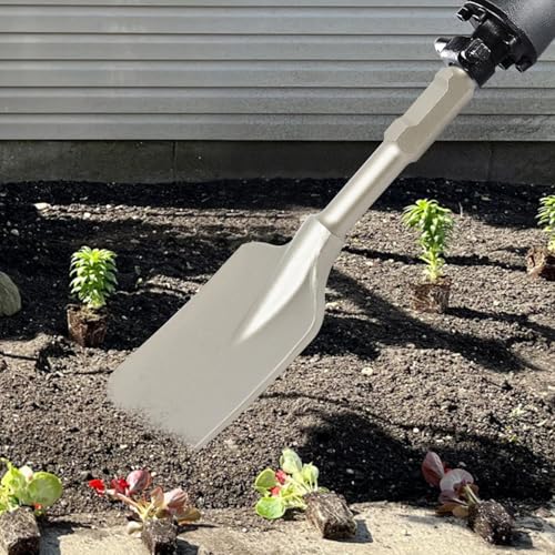 Schaufelmeißel 44×13.5CM Breiter Lehm Spaten Tonspaten aus 40Cr Chromium Steel Asphaltmeißel/Breitmeißel für Abbruchhammer Meissel Schaufelmeißel 44×13.5CM Breiter Lehm Spaten Tonspaten aus 40Cr Chromium Steel Asphaltmeißel/Breitmeißel für Abbruchhammer Meissel von PromiseFly