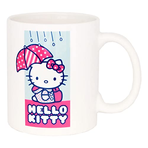 Promo-Dis Hello Kitty - Motivtasse Rainy Days/Kaffeetasse/Geschenk/Statement - 320 ml Promo-Dis Hello Kitty - Motivtasse Rainy Days/Kaffeetasse/Geschenk/Statement - 320 ml von Promo-Dis