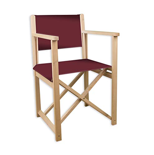 Promo Trade Regie Stuhl, Holz (Bordeaux) von Promo Trade