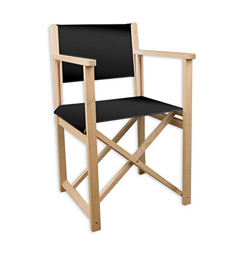 Promo Trade Regie Stuhl, Holz (Schwarz) von Promo Trade