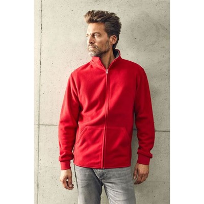 Fleecejacke, schwarz/grau, Größe S von Promodoro