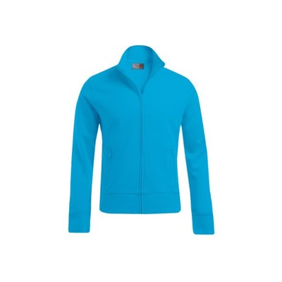 Men’s Jacket Stand-Up Collar turquoise, Größe M von Promodoro
