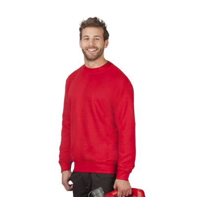 Men’s Sweater 80/20 fire red, Größe XL von Promodoro