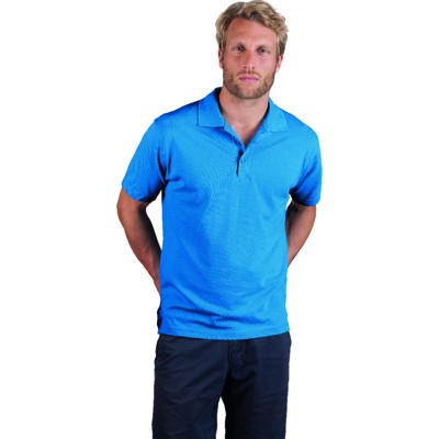 Poloshirt, turquoise, Größe M von Promodoro